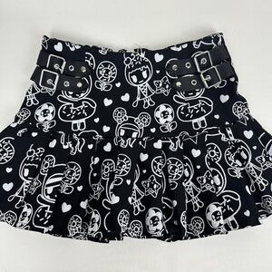 Dolls Kill x TokiDoki Sprinkle Spirit Donutella Pleated Mini Skirt
